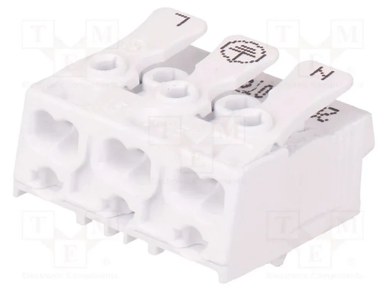 Conector: de instala&ccedil;&atilde;o, faixas: 3, 0,5&divide;2,5mm2, 4.