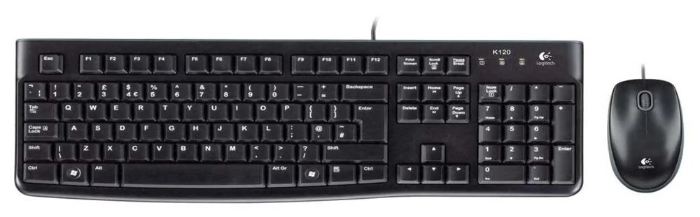 LOGITECH DESKTOP MK120 TECLADO RATO INCLUÍDO USB .