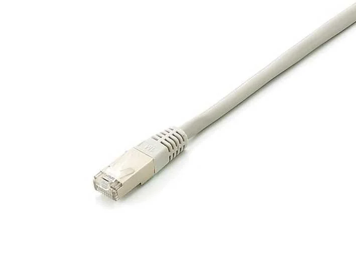 Equip Patchkabel Cat6a  S/Ftp 2xrj45 10.00m Grau   Plat.Lszh Polybeutel