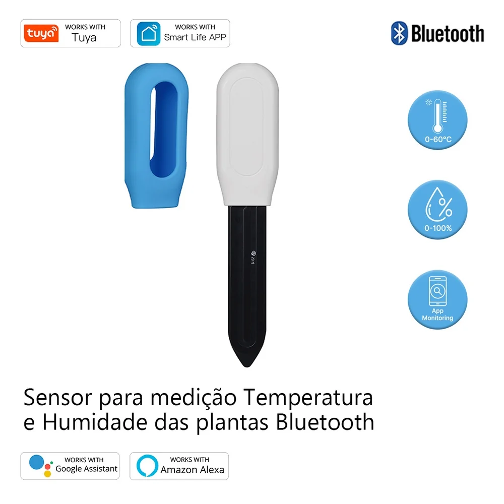 Sensor para medição temperatura/ humidade p/planta