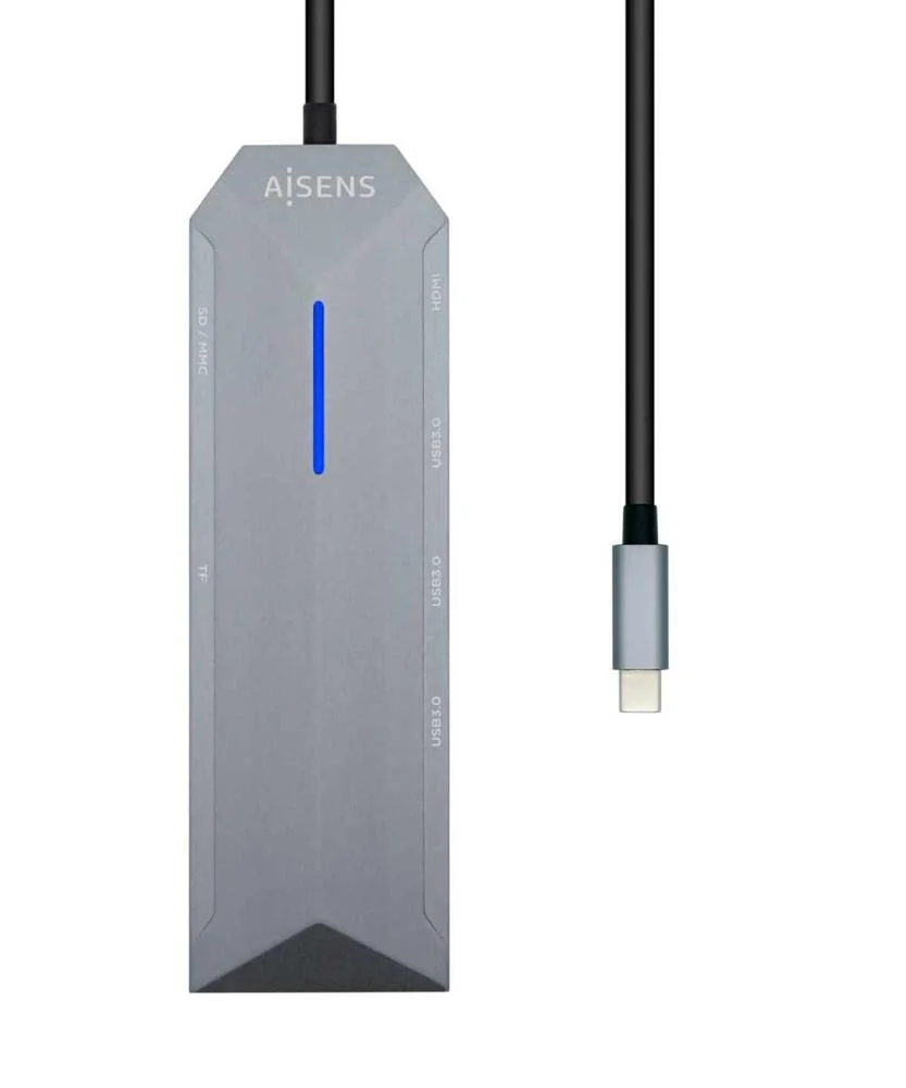 Aisens Asuc-8p004-Gr Base & Duplicador de Portas .