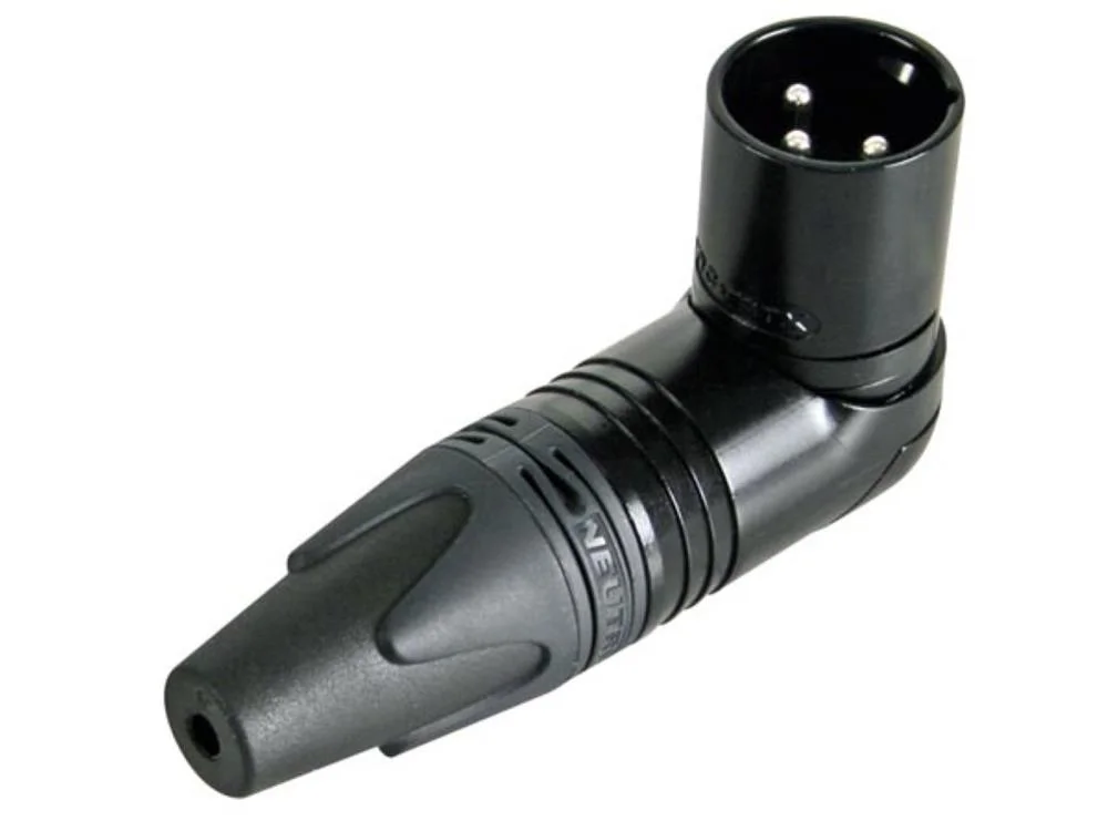 XLR cable plug 90º 3 N/A XX/RX Conexión de Soldad.