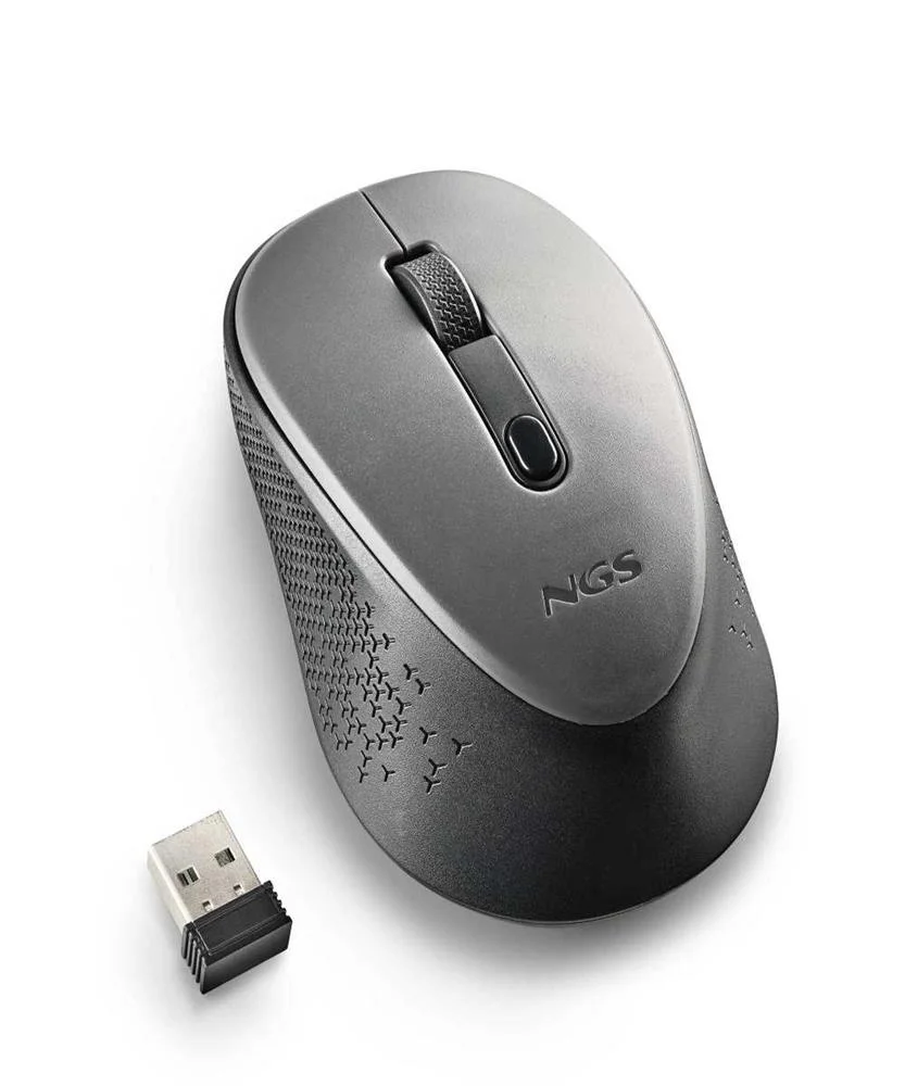 Ngs Dew Rato Ambidestro Rf Wireless Ótico 1600 Dpi