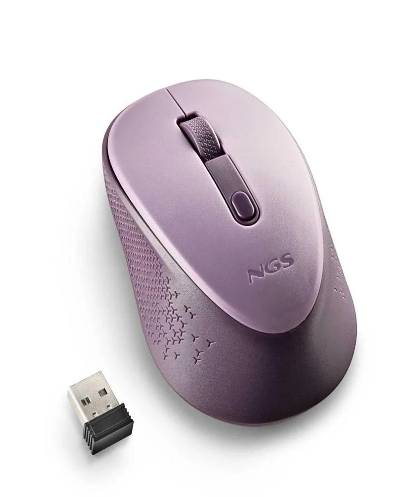 Ngs Dew Rato Ambidestro Rf Wireless Ótico 1600 Dpi