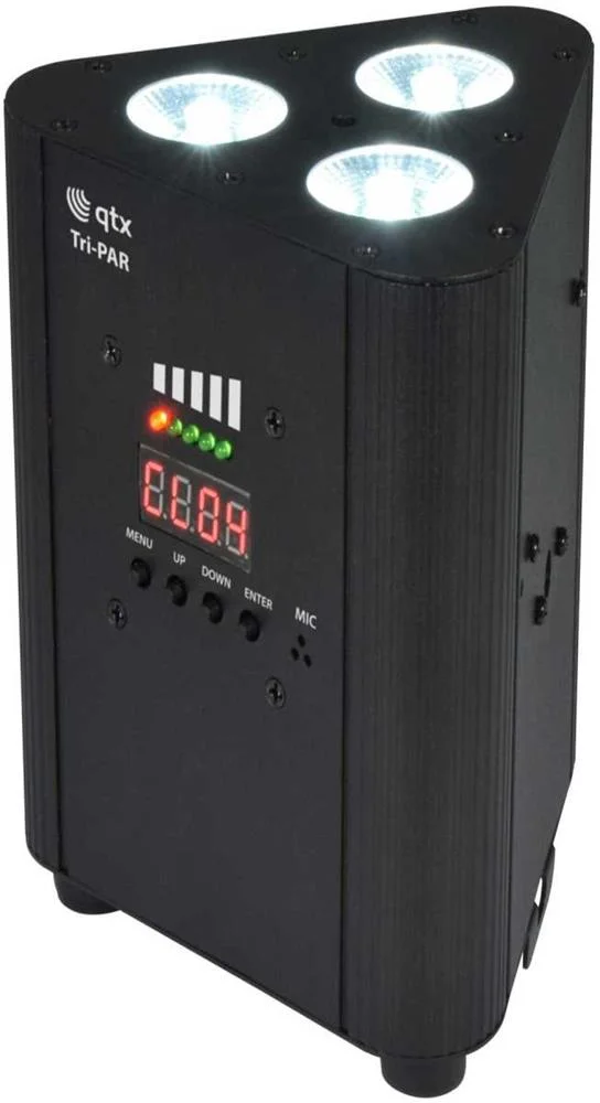 Rechargeable Triple PAR Uplighter