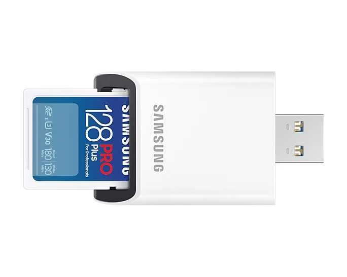*samsung Mb-Sd128sb/Ww   128gb Pro+ Z Czytnikiem
