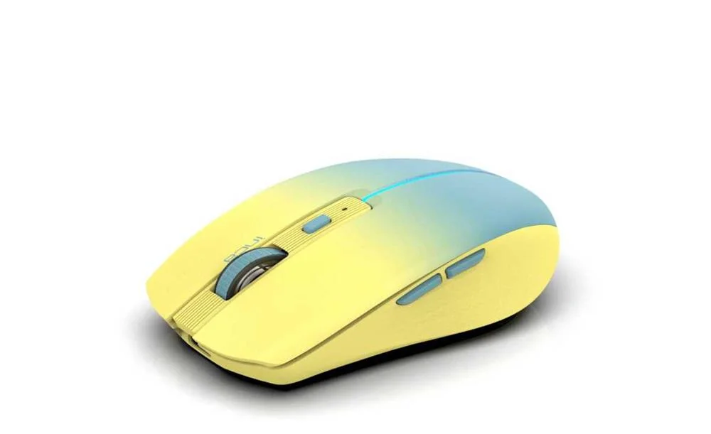 Inca Maus Iwm-511rs   1600 Dpi,Wrls & Bt,6d Taste,  Gelb
