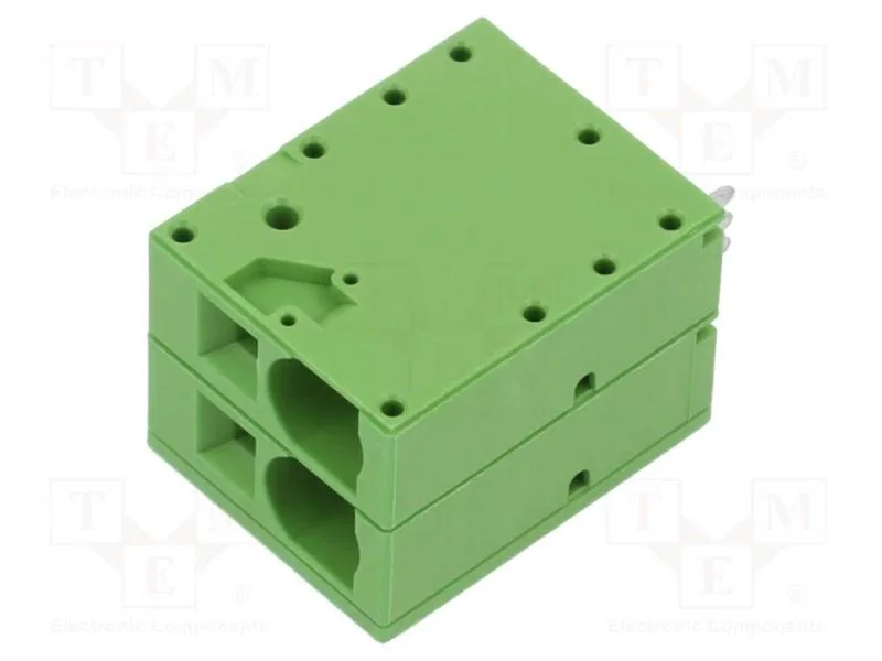 Pcb Bloco Terminal, R. Contatos: 10mm, Faixas: 2, Simples, Aperto