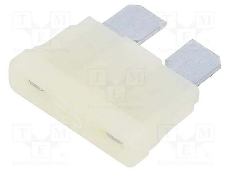 Fusível: Baixa Tensão, 25a, 80vdc, Automotivo, 19mm, Cobre