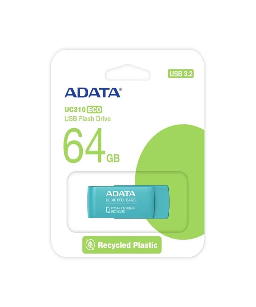 ADATA UC310 ECO UNIDADE DE MEMÓRIA USB 64 GB USB .