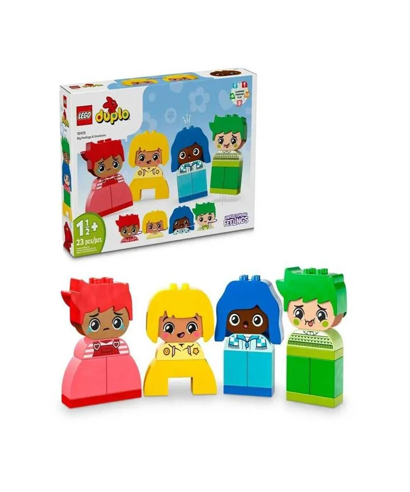 Lego Duplo: Grandes Sentimentos e Emoções | Idades 1½+ | 23 Peças | Item 10415