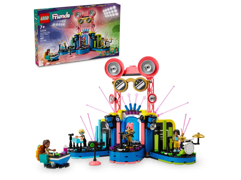 LEGO Friends: Programa de Talentos Musicais de He.