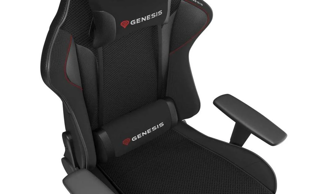 Cadeira de Gaming Genesis Nitro 440 G2 Mesh Gaslift 3 Preto Cinzento 
