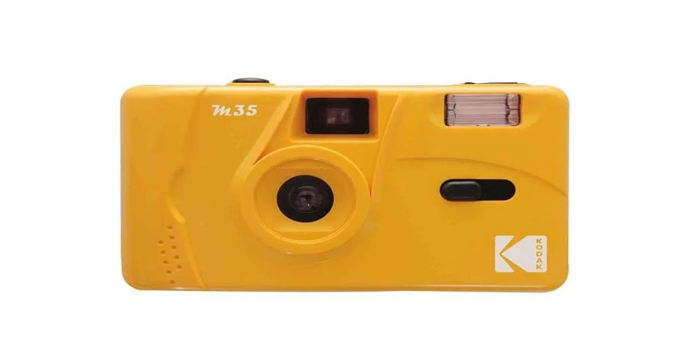 KODAK M35 CÂMERA DE FILMAR COMPACTA 35 MM AMARELO