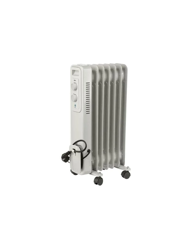 Radiador de Óleo 6 Corpos JATA Branco 1500W Branco