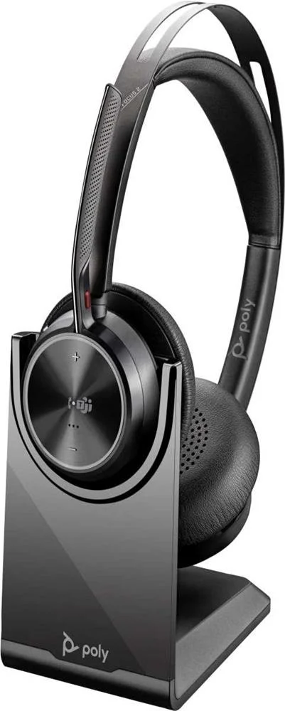 Poly Voyager Focus 2 Auscultadores Sem Fios Fita .