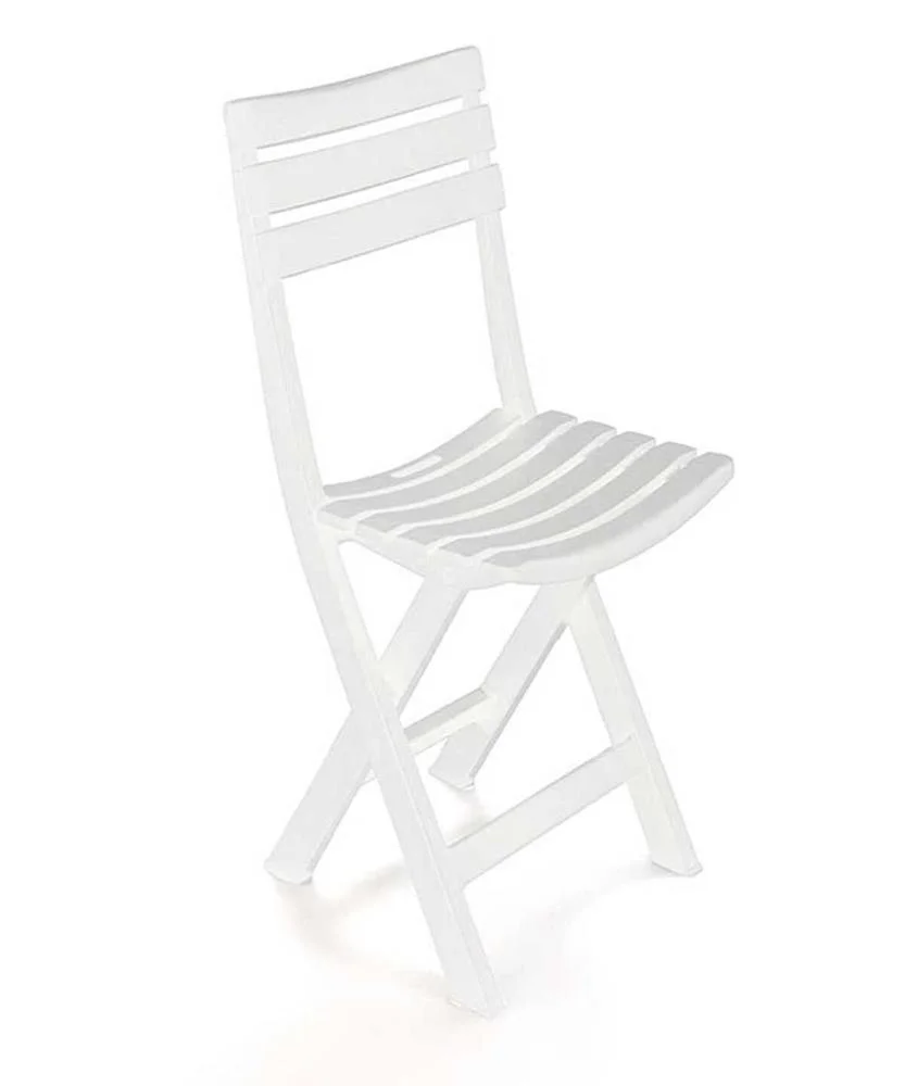 Cadeira de Campismo Acolchoada Ipae Progarden Birki Bir80cbi Branco 44 X 41 X 78 Cm 