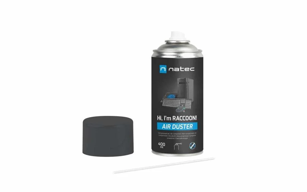 Aire Comprimido Natec Raccoon 400 Ml