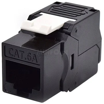 Presa Keystone Wp Cat.6a Utp, Toolless, Color Neg.