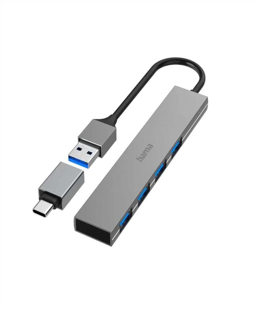 HAMA 00200141 HUB DE INTERFACE USB 3.2 GEN 1 (3.1.