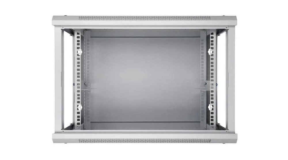 Extralink Cabinet Rack Ex.8574 400mm 600mm 450 Mm Hanging Openable 19'' 9u Wall Mounted Rack Grey