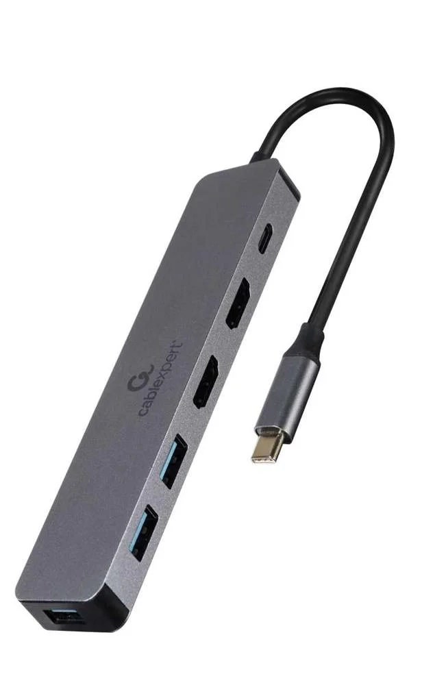 GEMBIRD A-CM-COMBO3-03 HUB DE INTERFACE USB 3.2 G.