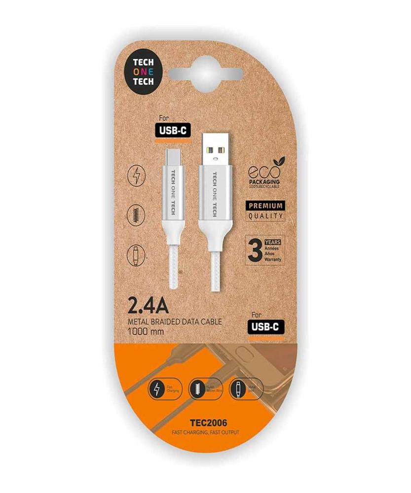 Cabo USB-C para USB Tech One Tech 1 m