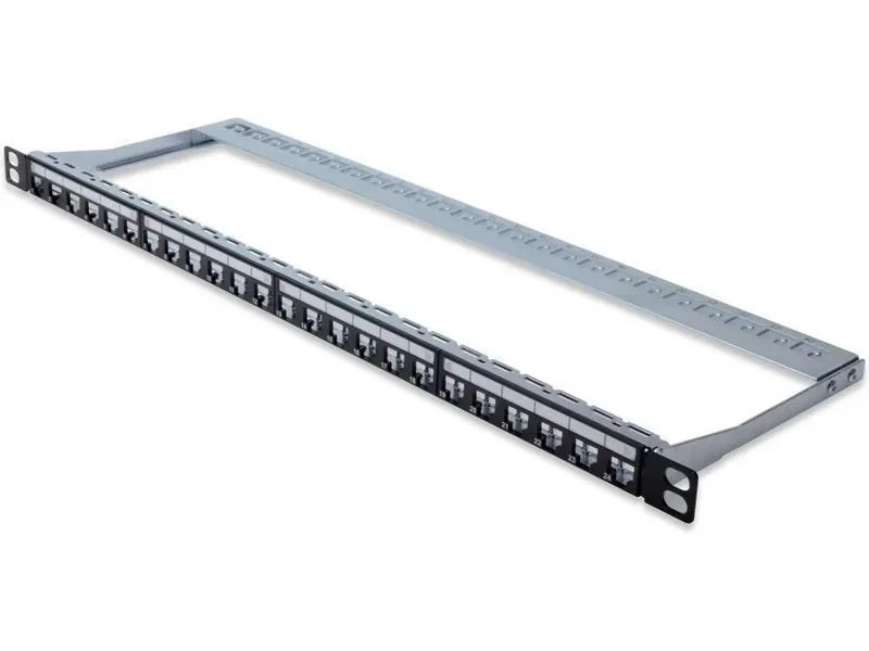 Patchpanel Digitus 0 5u 19" 24 Puertos Color Negro