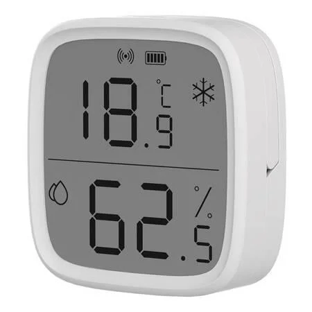 Smart Temperature And Humidity Sensor Zigbee Lcd Sonoff Snzb-02d