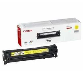 Canon Crg718y Crg-718 2659b014 Toner Cartridge Yellow