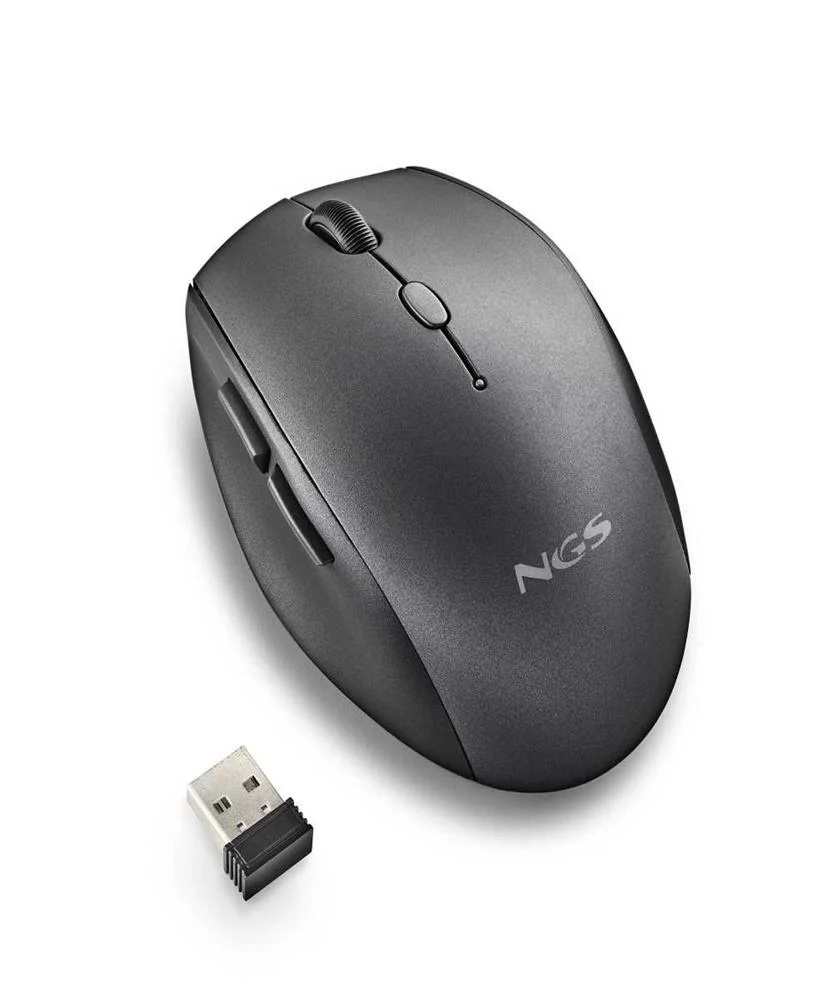 Rato Rf Wireless Ótico Bee 1600dpi Preto - Ngs