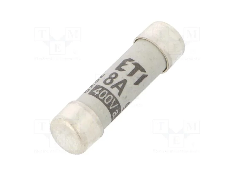 Fusível: Baixa Tensão, Gg, 8a, 400vac, Cilíndrico,Industrial