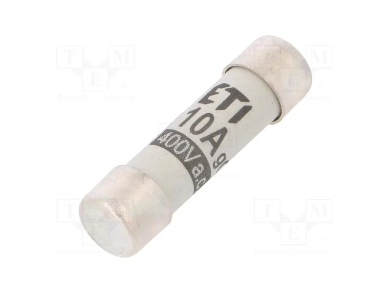 Fusível: Baixa Tensão, Gg, 10a, 400vac, Cilíndrico,Industrial