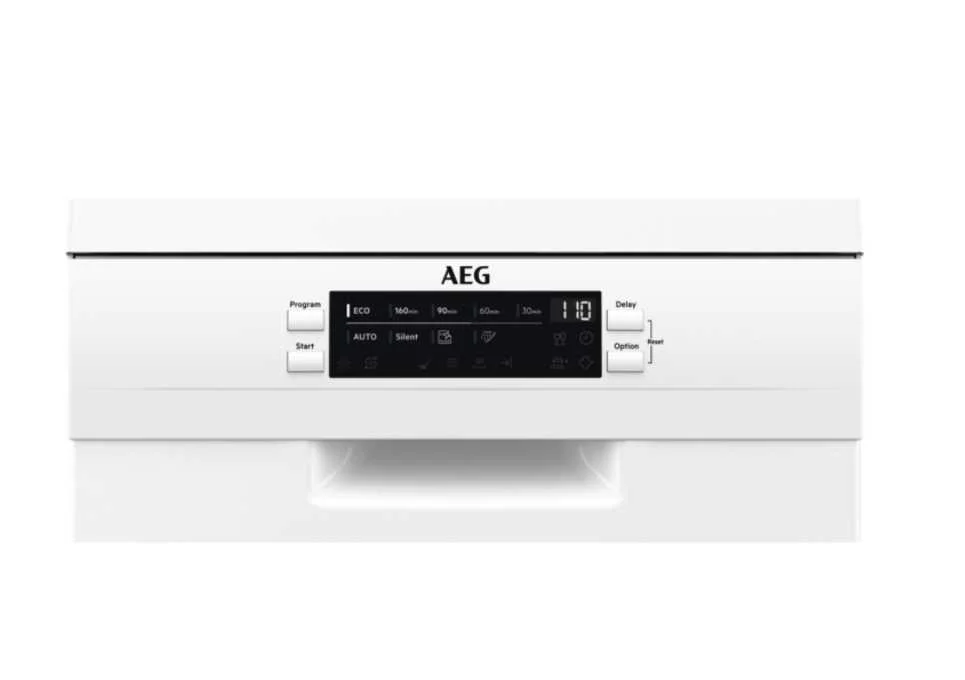 Ffb62427zw Series 6000 Satelliteclean Dishwasher 9 Sets (White) - Aeg