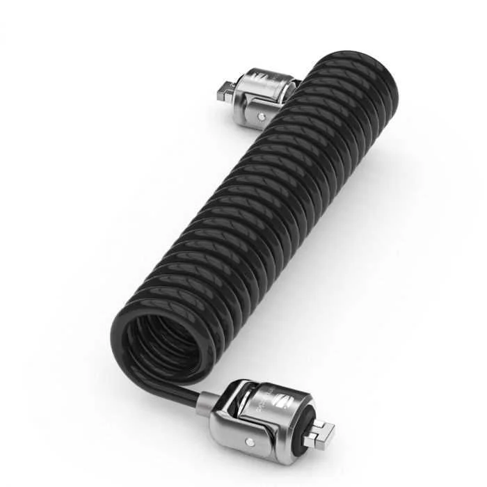 Keyed Double Head Cable Lock   Lock