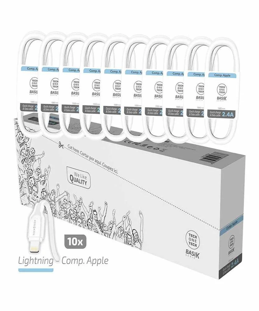 Cabo USB para Lightning Tech One Tech Basik 1 m (.