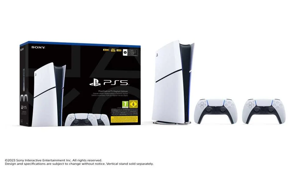 Sony Playstation 5 Slim 1,02 Tb Wi-Fi Preto, Bran.