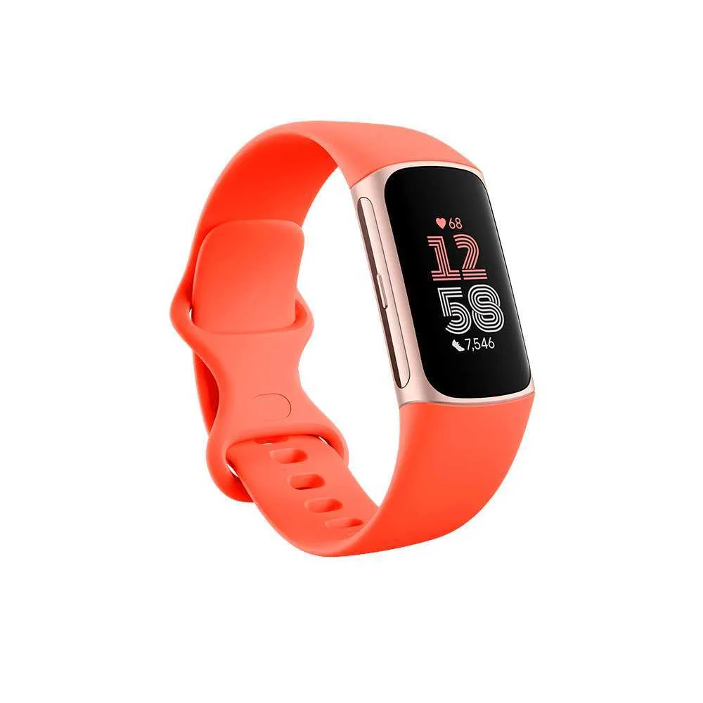Smartband Charge 6 Coral/Champagne Gold - FITBIT