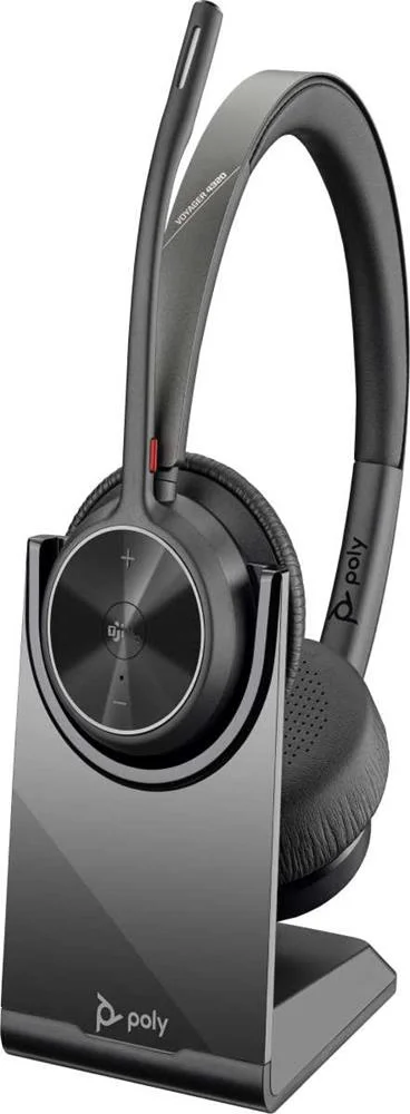 POLY VOYAGER 4320 AUSCULTADORES SEM FIOS FITA DE .