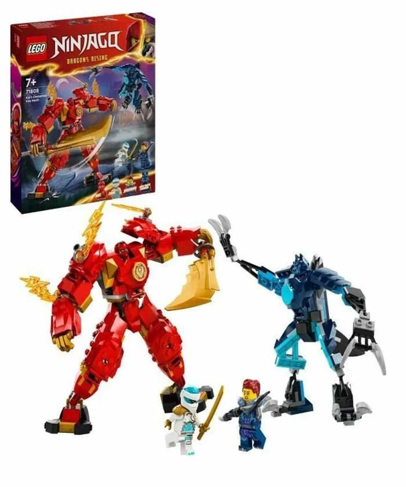 Playset Lego 71808 Kai Fire Elemental Mecca - Toy.