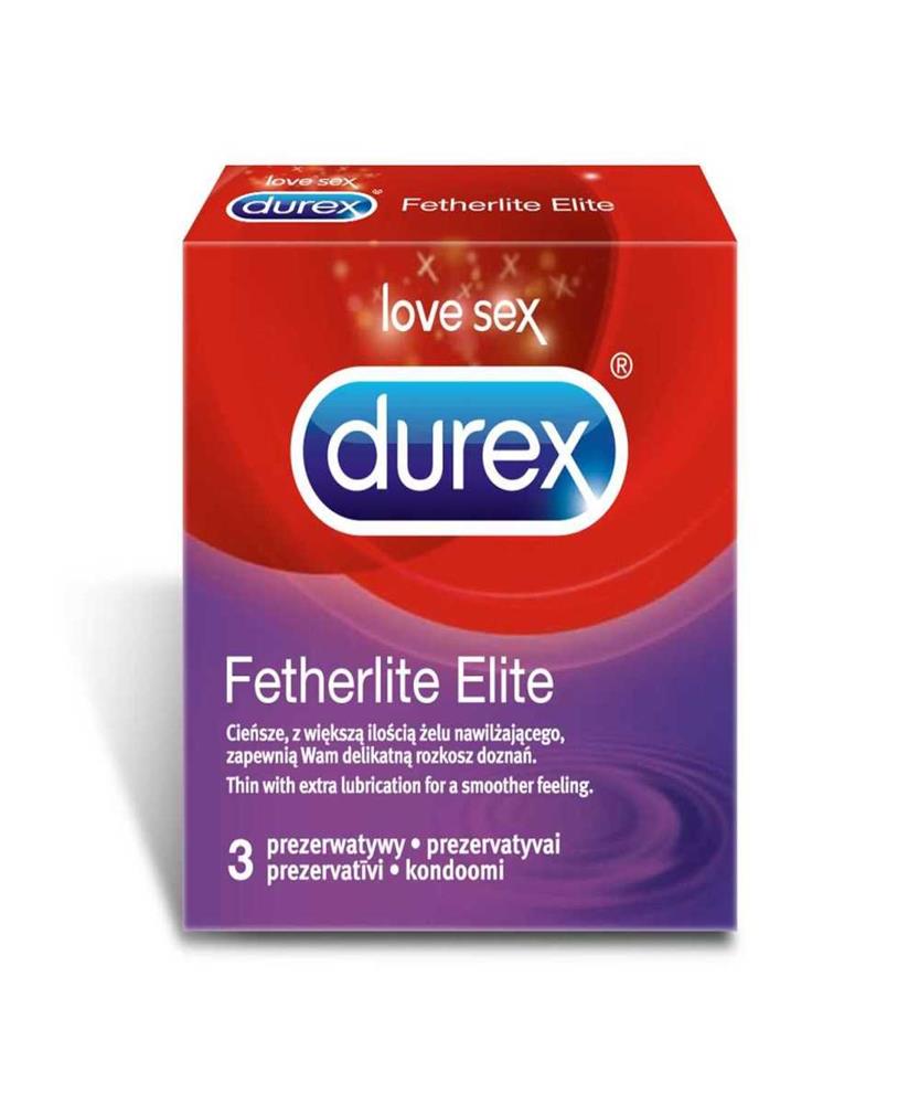 Condoms Feel Thin Extra Lubricated 3pc