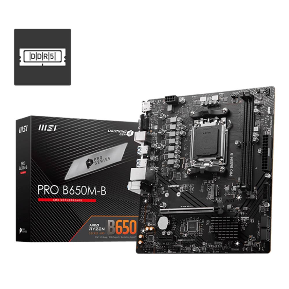 *pro B650m-B Am5 2ddr5   Hdmi Matx