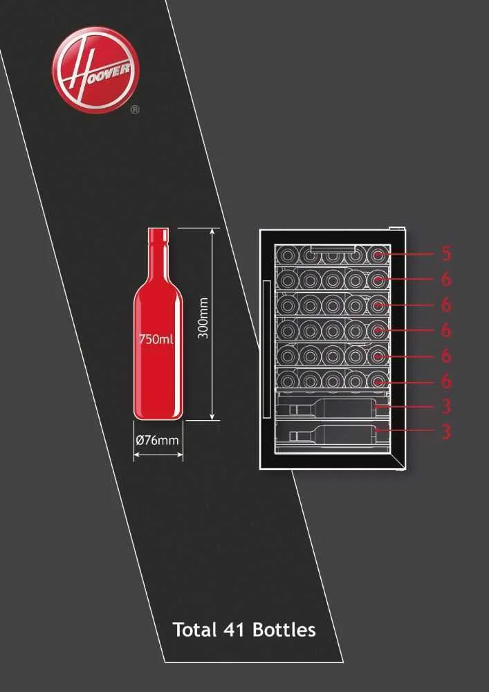 HOOVER H-WINE 500 HWC 150 EELW/N INDEPENDENTE PRE.