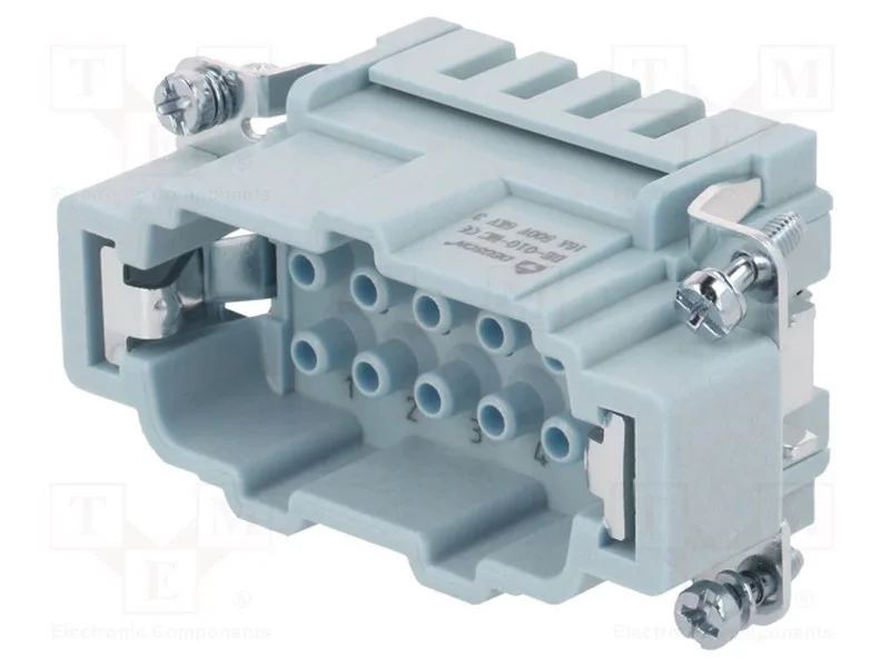 Conector: HDC, inserto de contatos, macho, DE, PI.