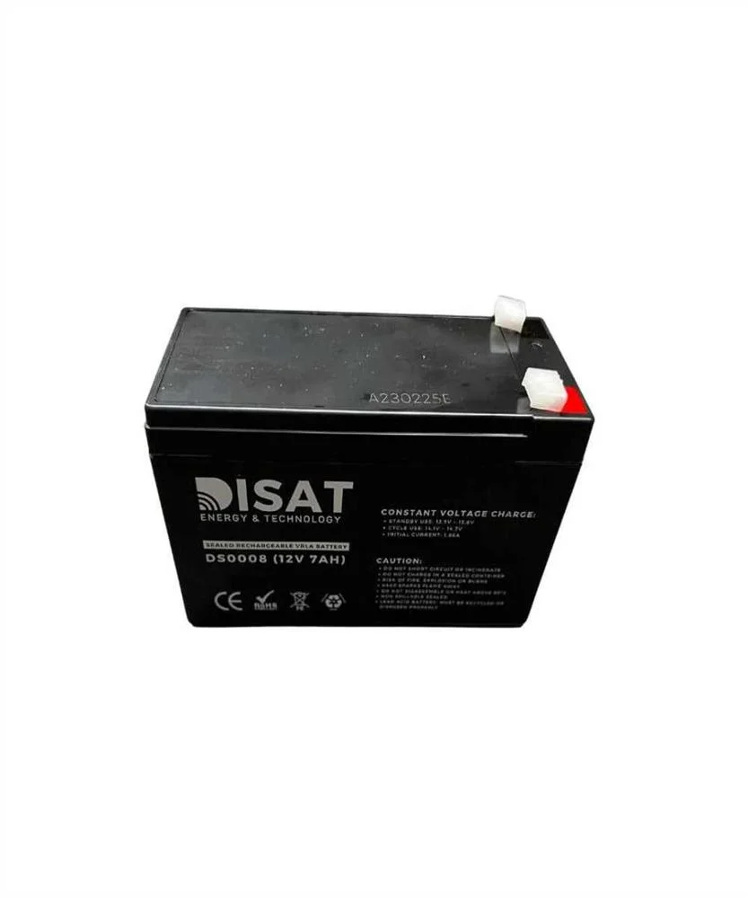 Bateria de chumbo 12V, 7AH, F1 (151mm x 65mm x 94.