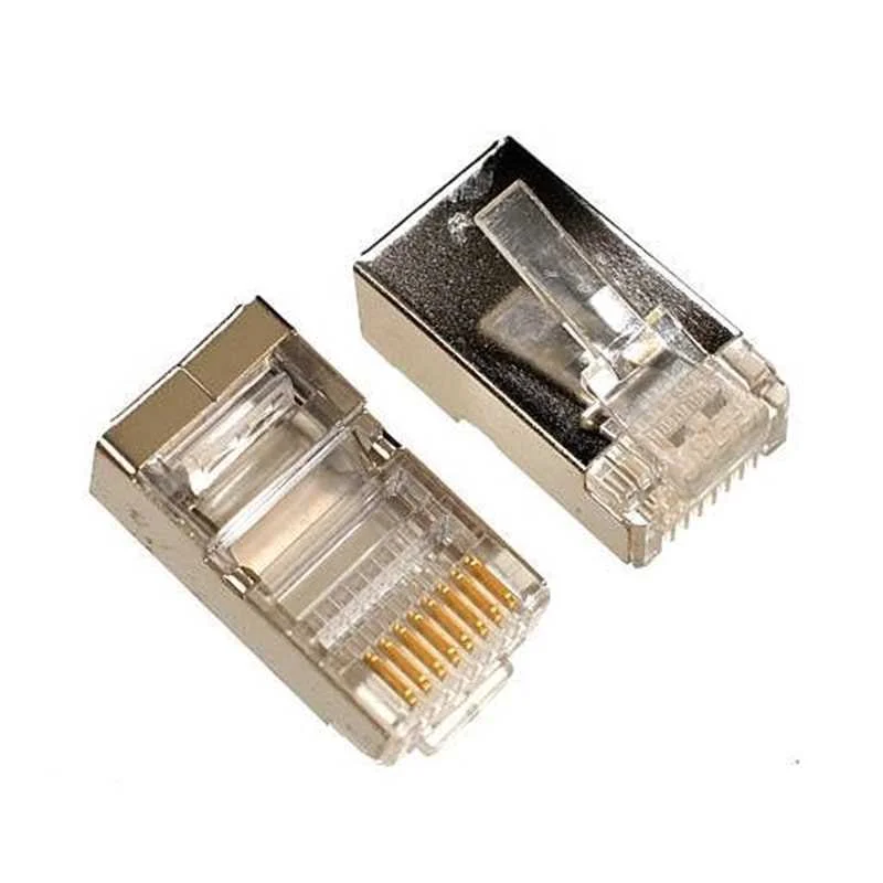 Conector Modular RJ45 8P8C Soldado Cat6