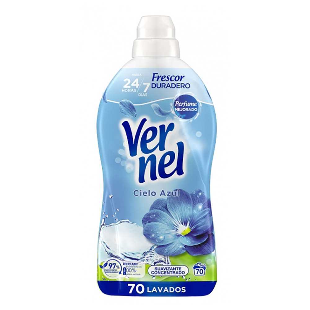 Amaciador Vernel Céu Azul 70 Lavagens