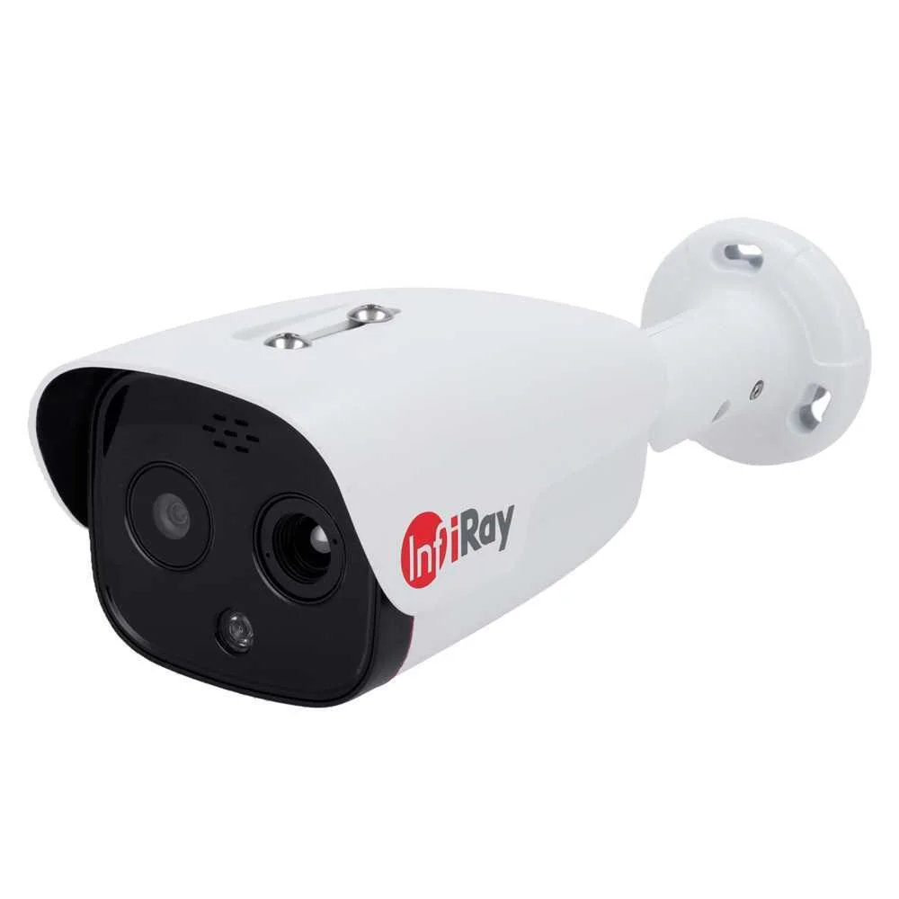 Cámara Térmica Ip Infiray Fb4 Series - Sensor Térmico Vox Fpa 640x512 12µm  Lente 35mm - Sensor Vis