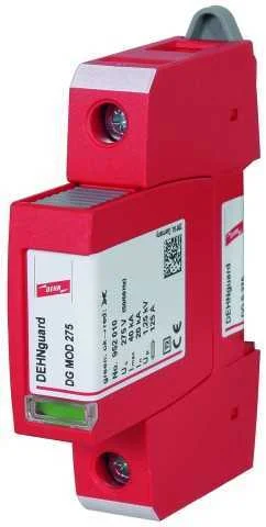 Dehnguard S 275 Surge Arrester T2 B 1p 1m 20/40ka 1.5kv