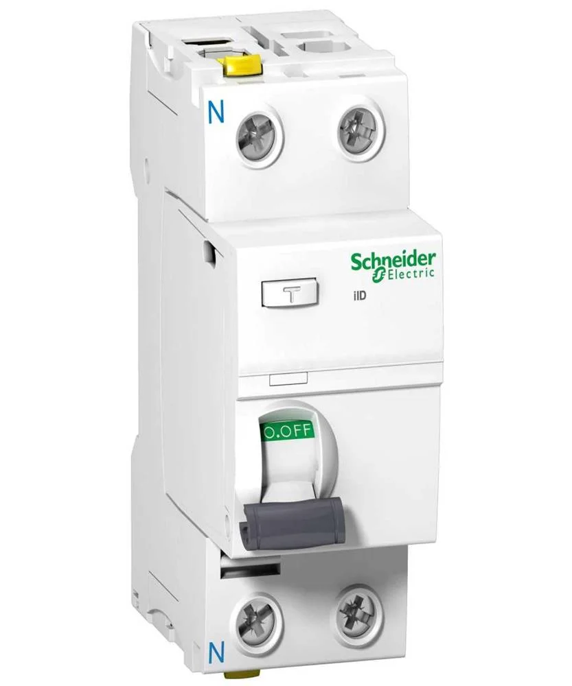 Schneider Electric Residual Current Circuit Breaker Acti9 Iid-25-2-30-A 25a 2-Pole 30ma Type a  A9z2
